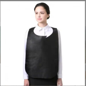 Tạp dề vải màu đen dùng 1 lần